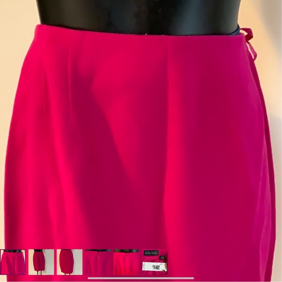 New with tag Ellen Tracy 2pc wool coat and skirt Size 12/14 - Picture 9 of 11